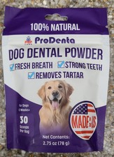 ProDenta, All-Natural Dog Breath Freshener, 2.75 Ounce Pack of 1 