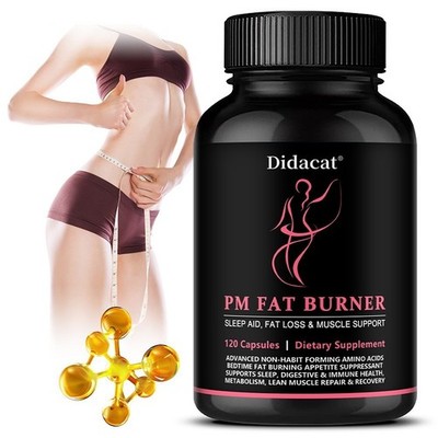 Nighttime Fat Burner Caps,Metabolism Support,Control Appetite for Weight Manage