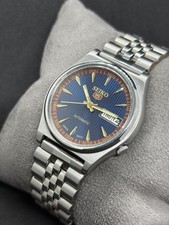 Vintage Seiko 5 Automatic Day/Date Japanese Men's Wrist Watch 