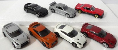Hot Wheels 2010 Nissan Skyline GTR R34 GTR-R R30 7 Cars VERY NICE CARS
