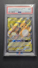 PSA 9 Raichu & Alolan Raichu GX 220/236 Unified Minds Full Art Pokémon 2019 on eBay