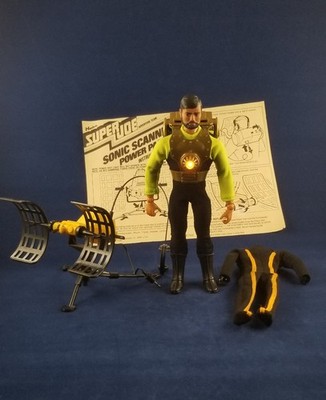 Rebuilt 1977 Hasbro GI Joe Super Joe Commander with working vest
