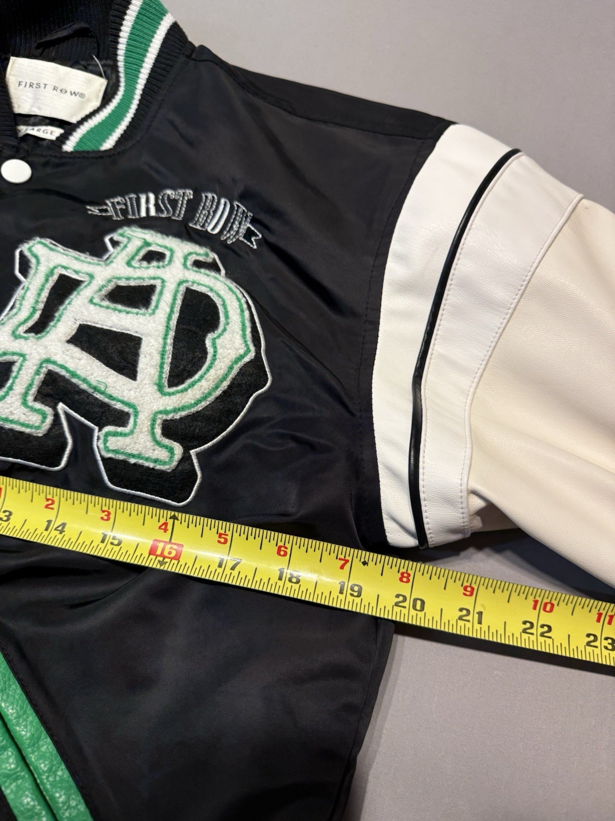 First Row Bright Future Varsity Jacket, - image 9