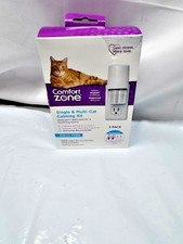 Comfort Zone Single Multi-Cat Calming Kit. 1 Plug In 1 Diffuser New