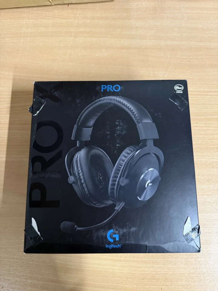 Logitech G PRO X Gaming Headset  Surround Sound Over-Ear Blue Voice - Image 2 of 2