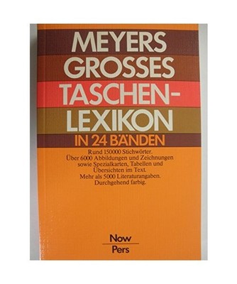 Meyers grosses Taschenlexikon in 24 Bänden, Bd. 16, NOW-PERS, Werner Digel, Ger