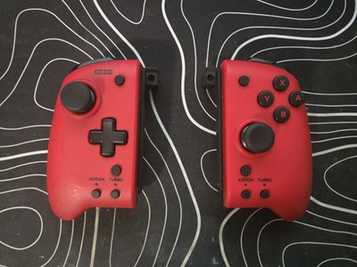Hori - Split Pad Pro Controllers for Nintendo Switch - Red - Controllers Only