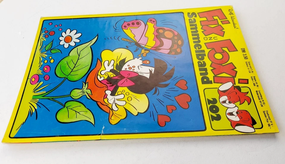 Gevacur Comic - Fix und Foxi Sammelband 202 (28. Jahrgang #6, 7, 8) Z2 - Bild 3 von 4