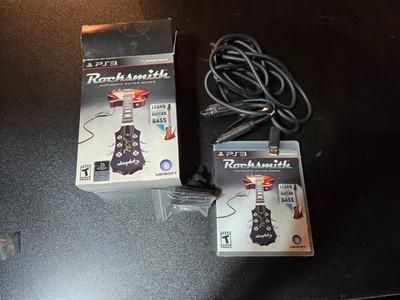 Rocksmith (Sony Playstation 3, PS3, 2011) - Big Box With Cable COMPLETE