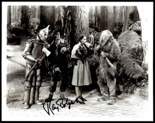 Ray Bolger Jack Haley Wizard of Oz Actor Signed 8 x 10