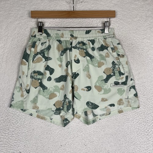 Legends Luka Training Workout Shorts Mens Small Light Green Camo