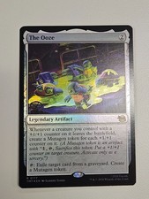 Mtg The Ooze foil TMT Mutant Ninja Turtles Magic the Gathering rare # R 0177