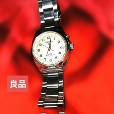 Seiko Spirit Men's Watch 10BAR Stainless Steel Arabic Numerals