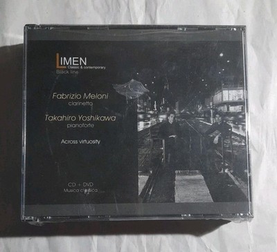 Cd + Dvd Fabrizio Meloni Takahiro Yoshikawa Accross Virtuosity Nuovo Sigillato 