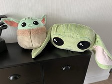 Disney Star Wars Squishmallows Yoda And Yoda Cushion Stuffed Toys