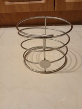 Metal Spiral Ham Holder Rack 6" Tall 7" Diameter