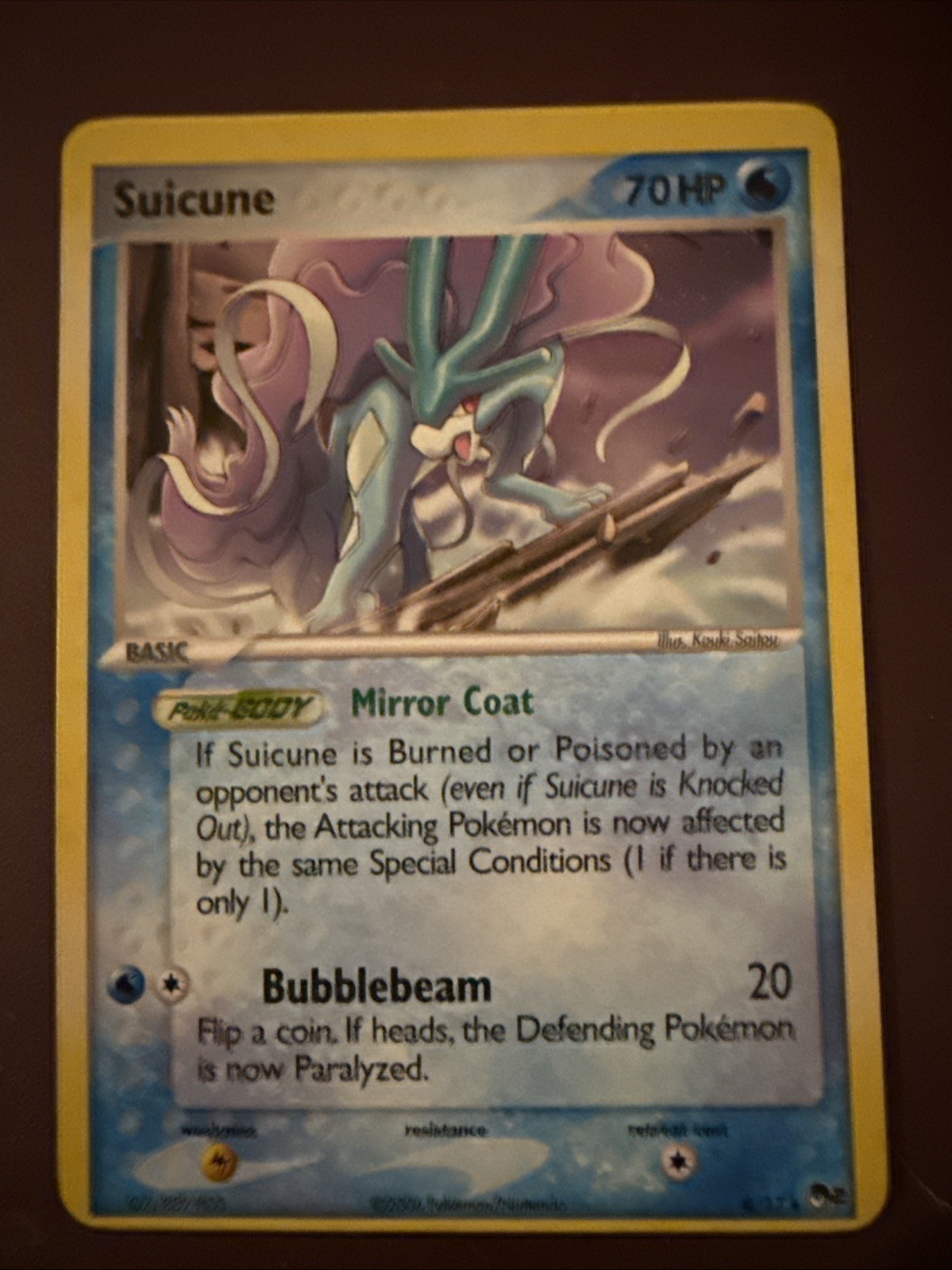 2006 POKEMON POP SERIES 2 4 SUICUNE-HOLO 4-17 - Near Mint