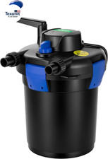 Bio Pressure Pond Filter, with 13W UV-C Light, 1050 GPH Suitable for Koi Ponds u