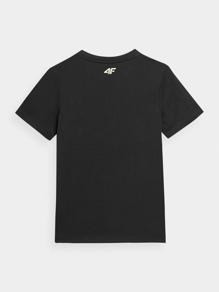 T-shirt enfant 4F avec imprimé enfant noir Taille 122CM - Photo 2/4