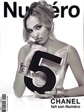 NUMERO Magazine Chanel Issue LILY ROSE DEPP Vittoria Ceretti VANESSA PARADIS New