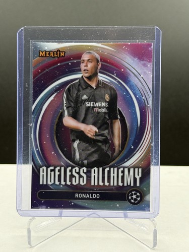 Ronaldo #AA-19 2024 Topps Merlin UEFA Ageless Alchemy card