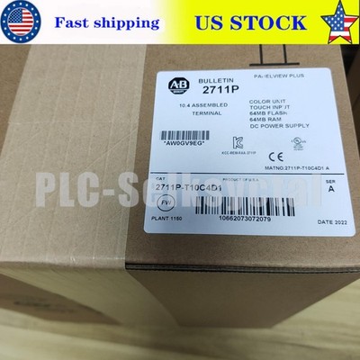 New Sealed Allen-Bradley 2711P-T10C4D1 10.4'' Color 2711PT10C4D1  Panelview Plus
