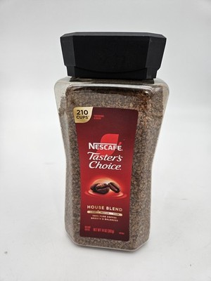 Nescafe Taster's Choice Instant Coffee 14 oz House Blend Light-Medium