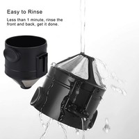 Pour Over Kaffeemaschine Tragbarer Wiederverwendbarer Kaffeefilter Aus De