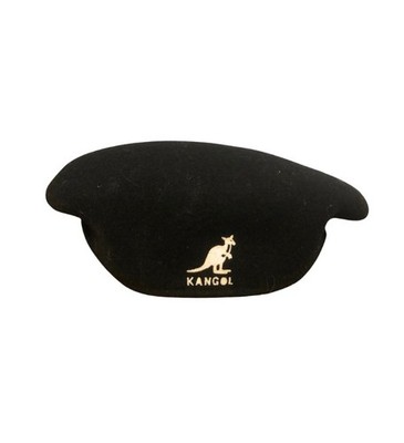 Kangol Original Classic Wool Newsboy Hat Cap Black Size Regular Unisex CA01474