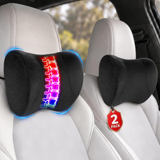 2-pack Car Neck Pillow For Driving Memory Foam Car Headrest Pillow 2-pack Car Neck Pillow For Driving Memory Foam Car Headrest Pillow