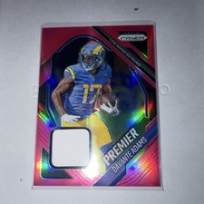 💎2025 Panini Prizm Premier Jerseys Memorabilia Davante Adams #PJY-DAS Rams NFL