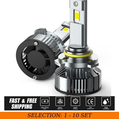 AUXITO 9006 White 6500K 30000LM LED Headlight Bulb High Low Beam Combo 2-20X Y19