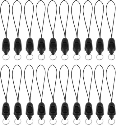 20PCS Small Lanyard, Detachable Loop String Connector Lanyard Anti-Lost Short La