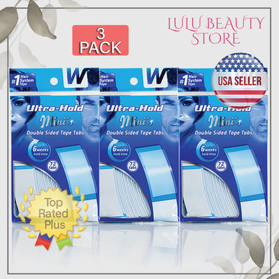 Walker Ultra Hold Tape Mini 216 Tabs Double Sided Tape for Wig,Toupee, Hairpiece