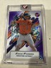 2025 Topps Pristine Purple Encased #163 Isaac Paredes 74/99 Astros