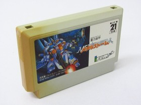 Famicom software IREM Gravity Armor Metal Storm TIX-4M with box and instruction