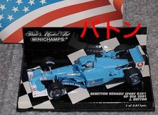Benetton Renault B201 F1 1/43 model unused new[Age 13+]