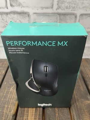 Logitech Performance MX Laser Tracking 2.4 GHz Wireless Receiver Mouse Black
