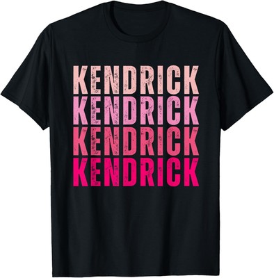 Personalized Name Kendrick I Love Kendrick Vintage T-Shirt