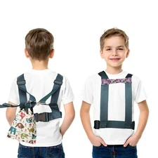 Safety Harness with Leash for Autism, Adjustable Walking Harness with Tether ...