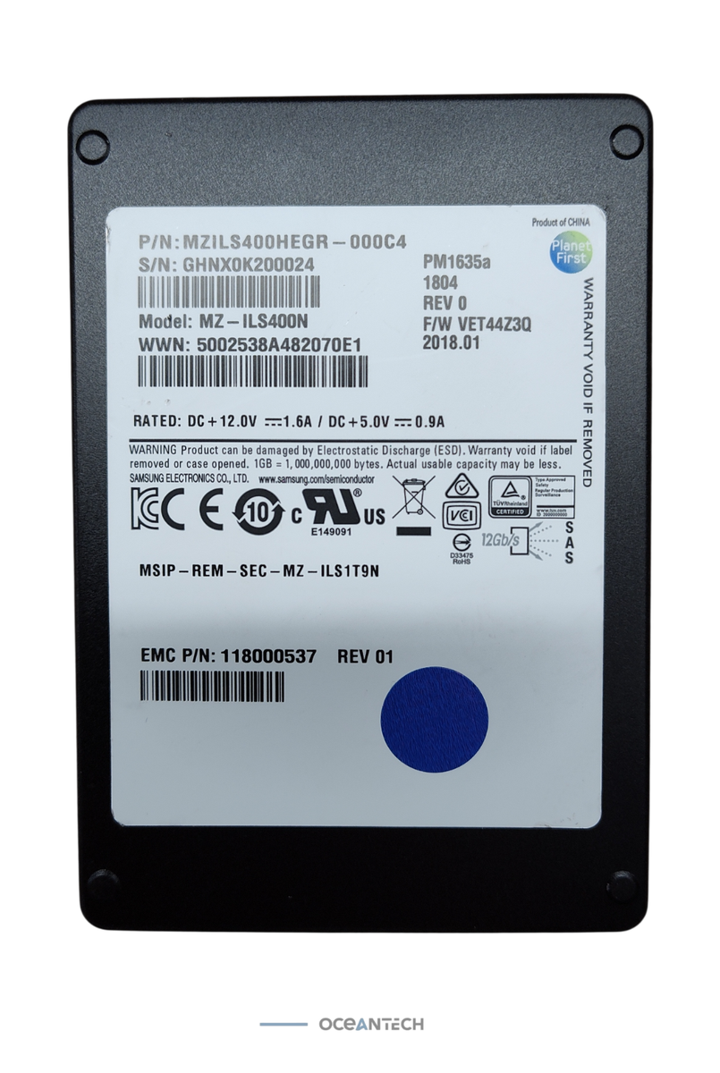 Samsung MZ-ILS400N 400GB 2.5
