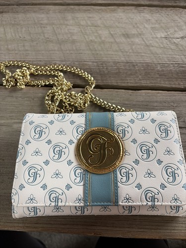 Disney Loungefly Grand Floridian Resort Logo Crossbody Bag /Wallet