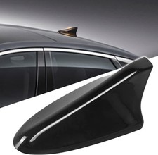 Auto Car Shark Fin Antenna Cover Cap Decorative Roof Aerial Base Replacement Com