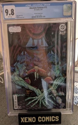 Absolute Batman #15 1:25 Sanford Greene Variant, Graded CGC 9.8