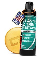 Ultimate Trim Plastic Restorer for Cars - Black Plastic Restorer - 8.4 fl oz
