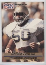 1991 Pro Set Award Winner Chris Zorich (Beige Box on Back) #33 0n3s