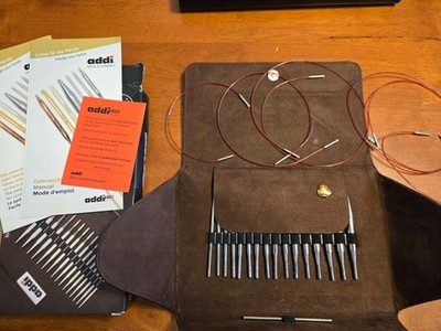 Addi Click Turbo Lace set, all parts included with box