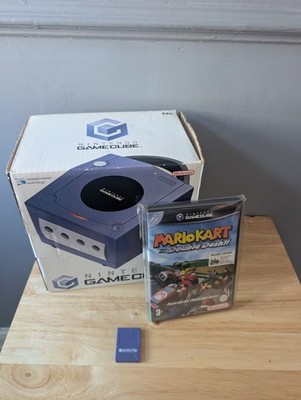 Nintendo GameCube Konsole Lila OVP Komplett 2 Controller Mario Kart 