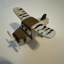 Super Wings Bello Mini Figure Transforming Bot 2” Zebra Plane Helicopter Toy