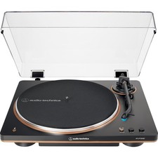 Audio-Technica Fully Automatic Wireless Belt-Drive Turntable, Black/Bronze